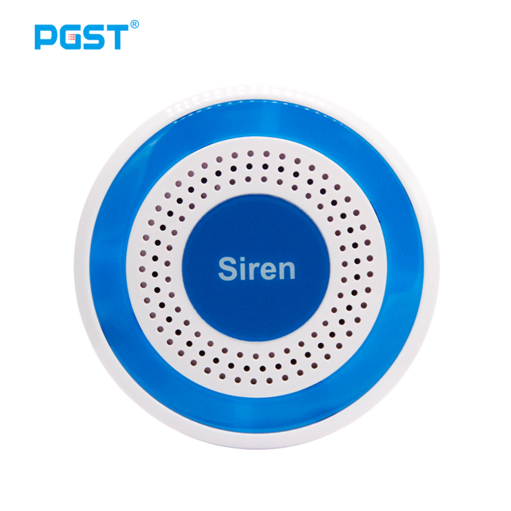 Smart Home Security System - PGST 433Mhz Indoor Wireless Siren Alarm