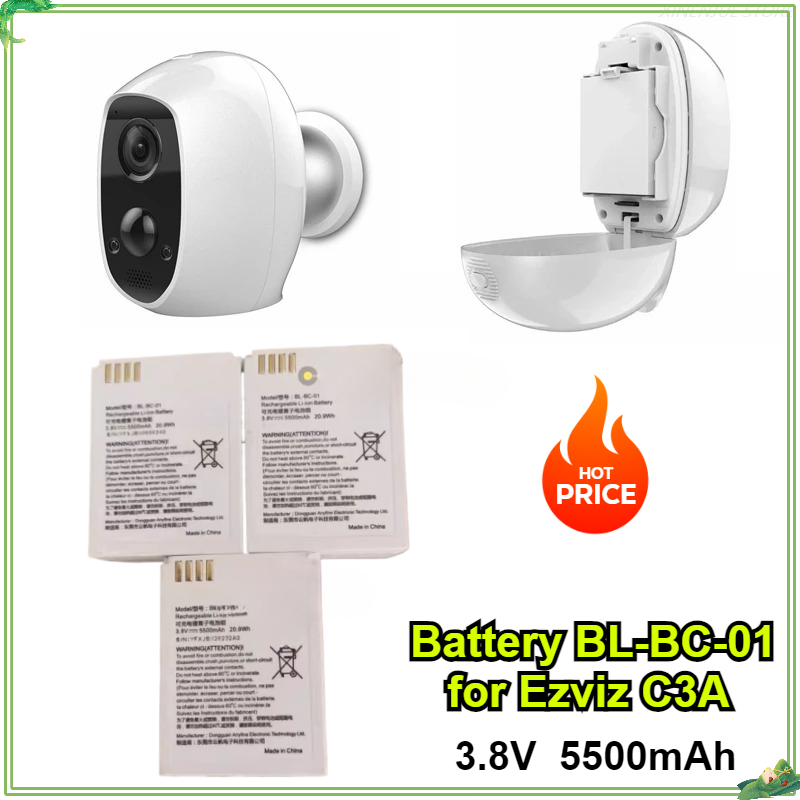 Smart Home Camera Ezviz - Home Security Camera Battery BL-BC-01 for