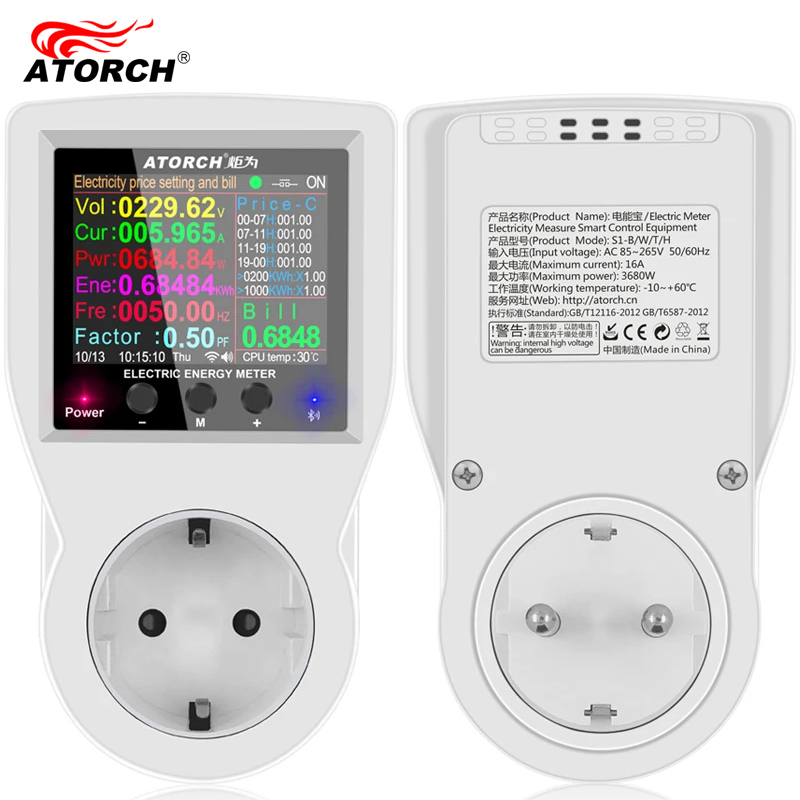 Smart Home Energy App - ‌Tuya WiFi Smart Socket 16A Power