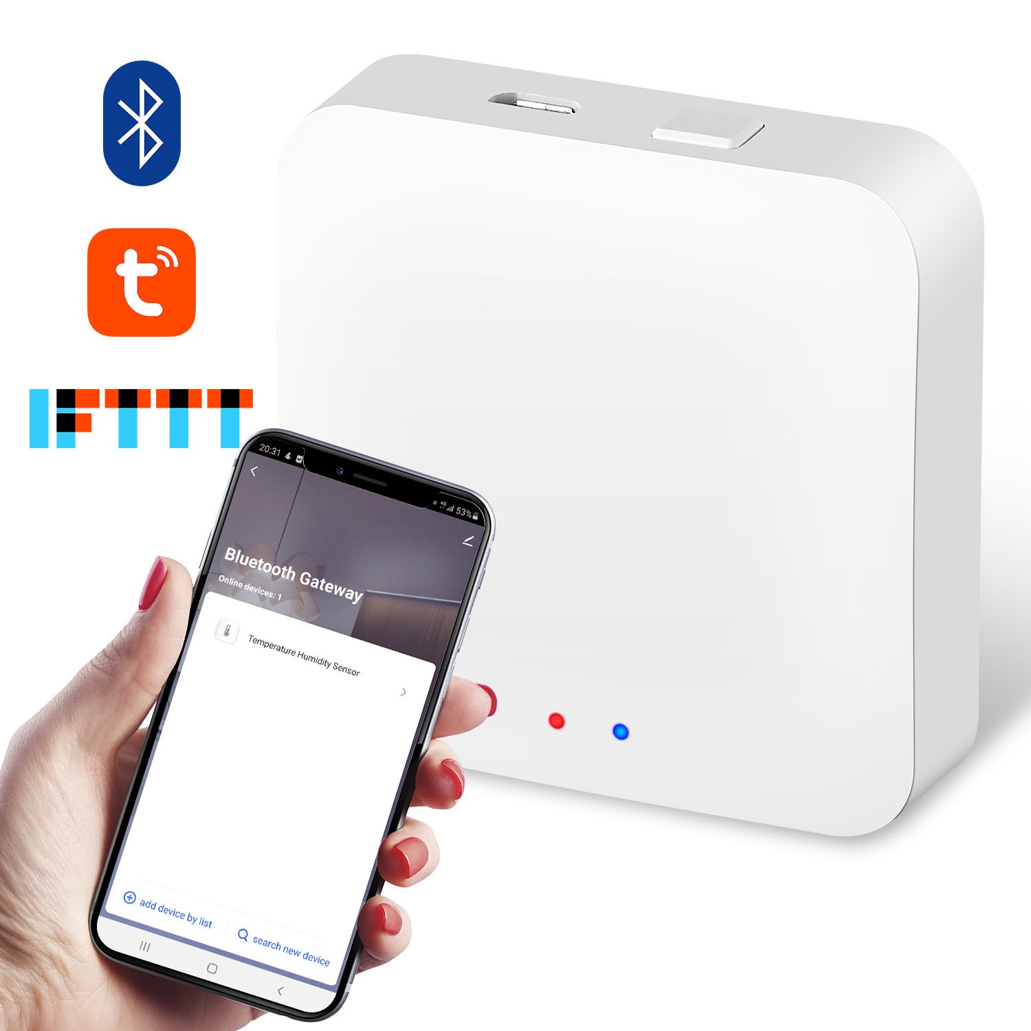Smart Home Bridge - Tuya ZigBee Multi-mode Gateway Hub Smart