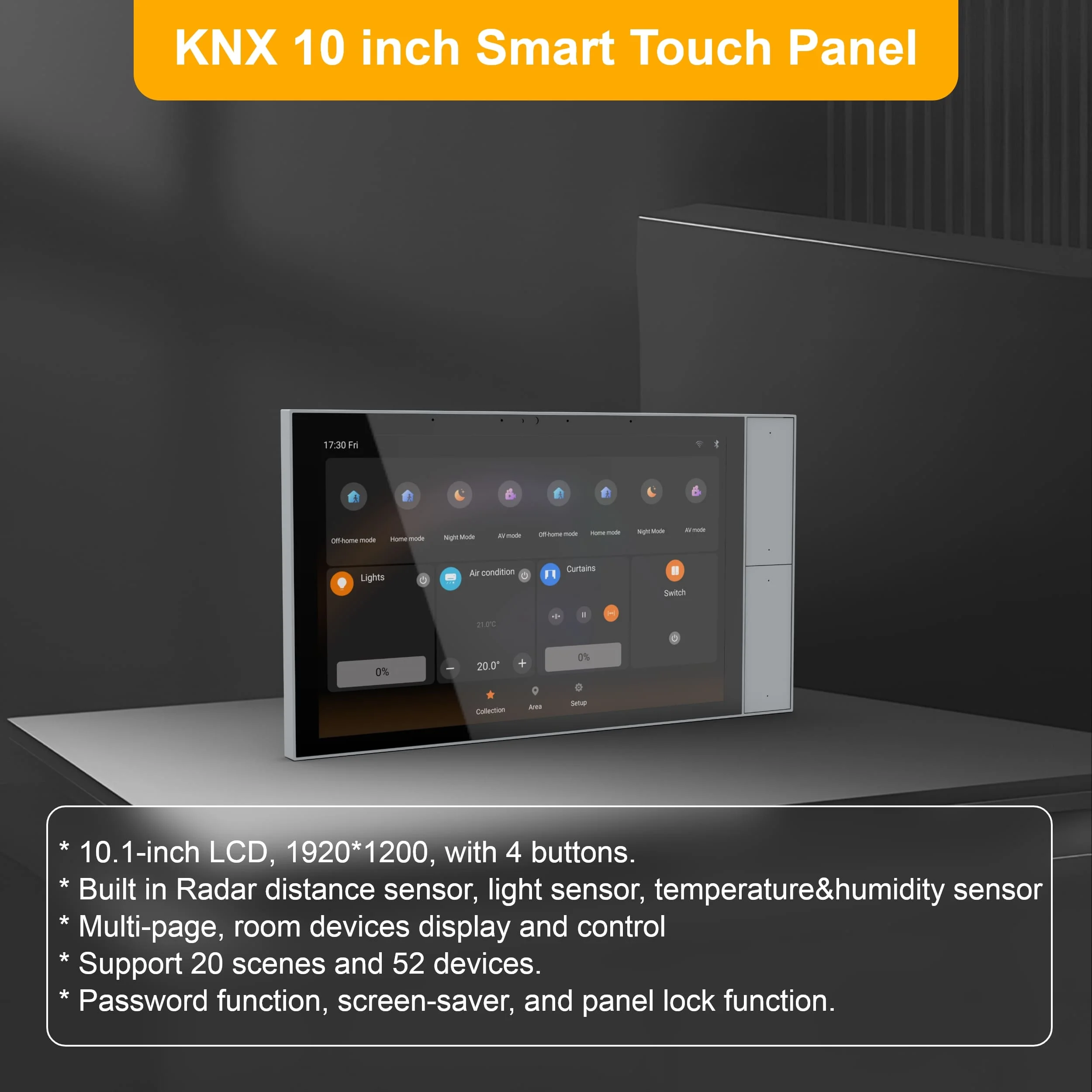 2026 Smart Touch Panel for Bus - Smart Home Knx System ulasan dan harga