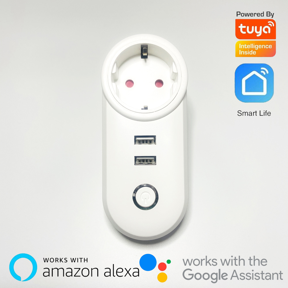 1Pcs 2.4G WIFI Power Plug With - Smart Home Energy App ulasan dan harga