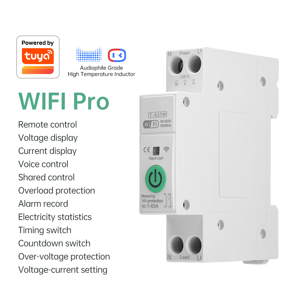 WIFI Smart Circuit Breaker Swi - Smart Home Energy App ulasan dan harga