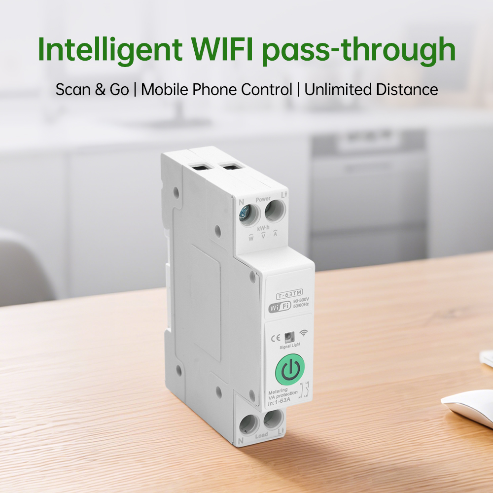 WIFI Smart Circuit Breaker Swi - Smart Home Energy App ulasan dan harga