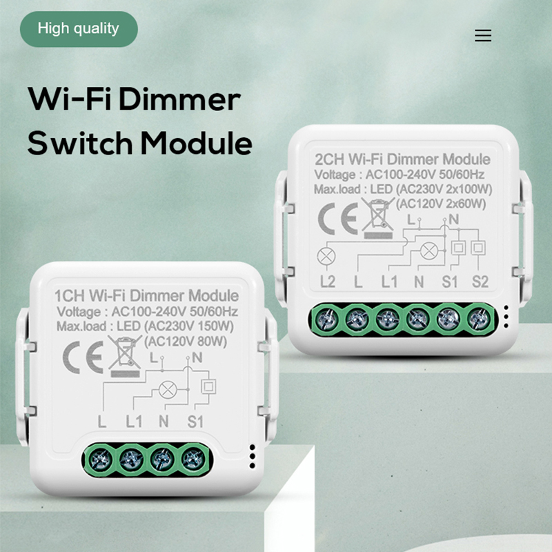 DIY  Wifi Smart Dimmer Switch  - Smart Home Wiz ulasan dan harga