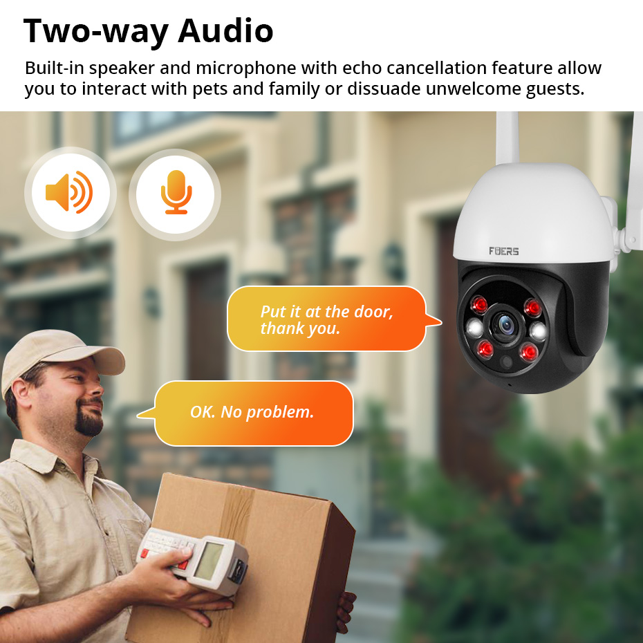 Fuers 8MP 4K IP Camera Outdoor - Smart Home Camera Ezviz ulasan dan harga