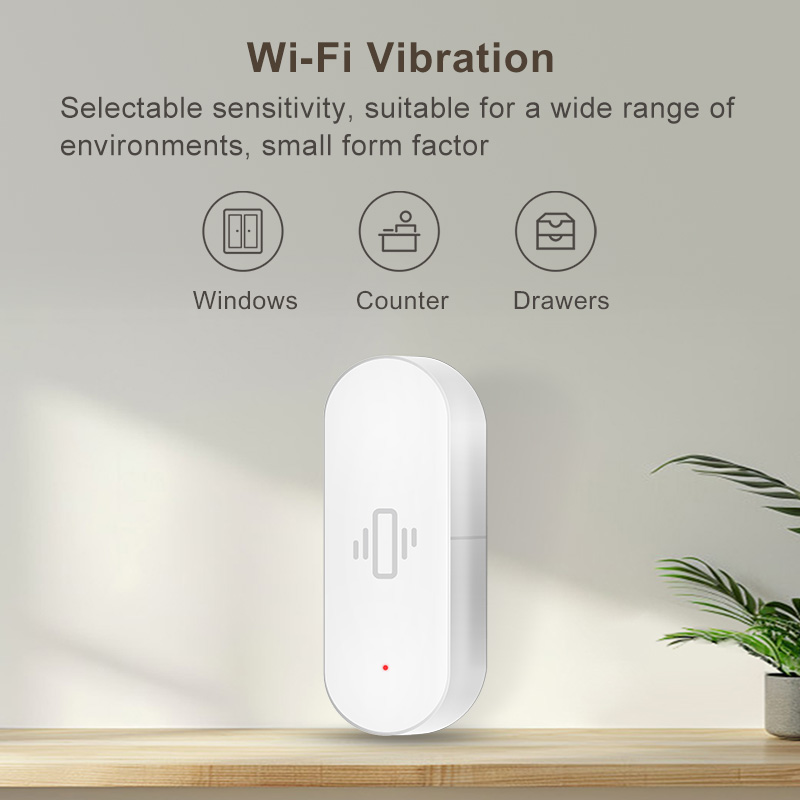 Tuya WiFi Vibration Sensor, Se - Smart Home Wiz ulasan dan harga