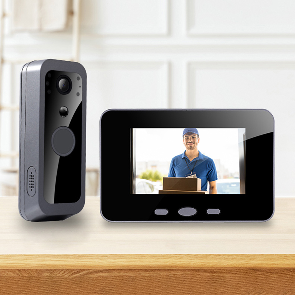 2.4G Wireless Visual Intercom  - Video Doorbell ulasan dan harga