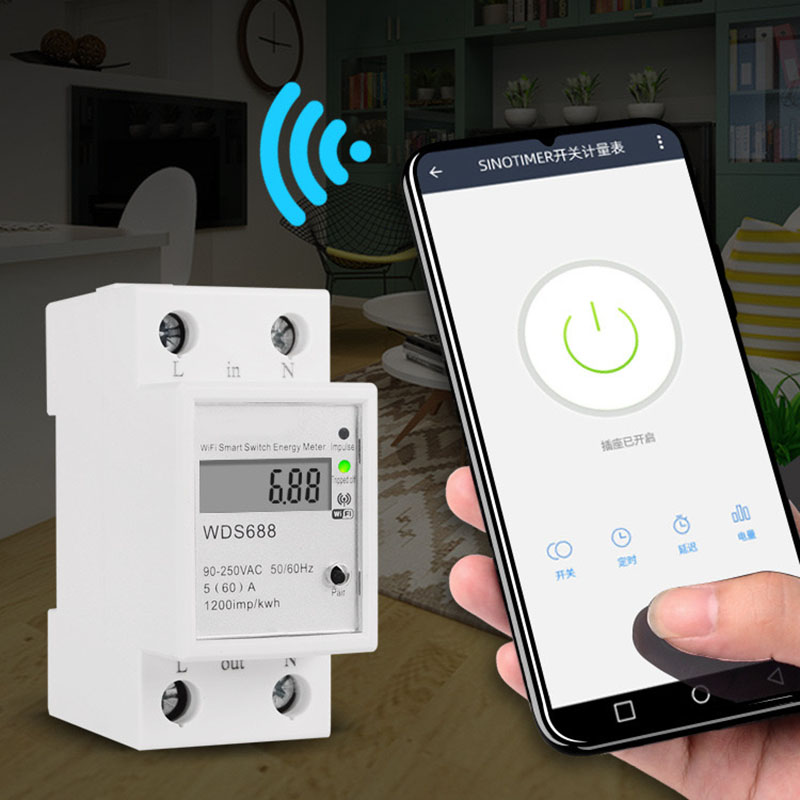 WDS688 Smart WiFi Single-Phase - Smart Home Energy App ulasan dan harga
