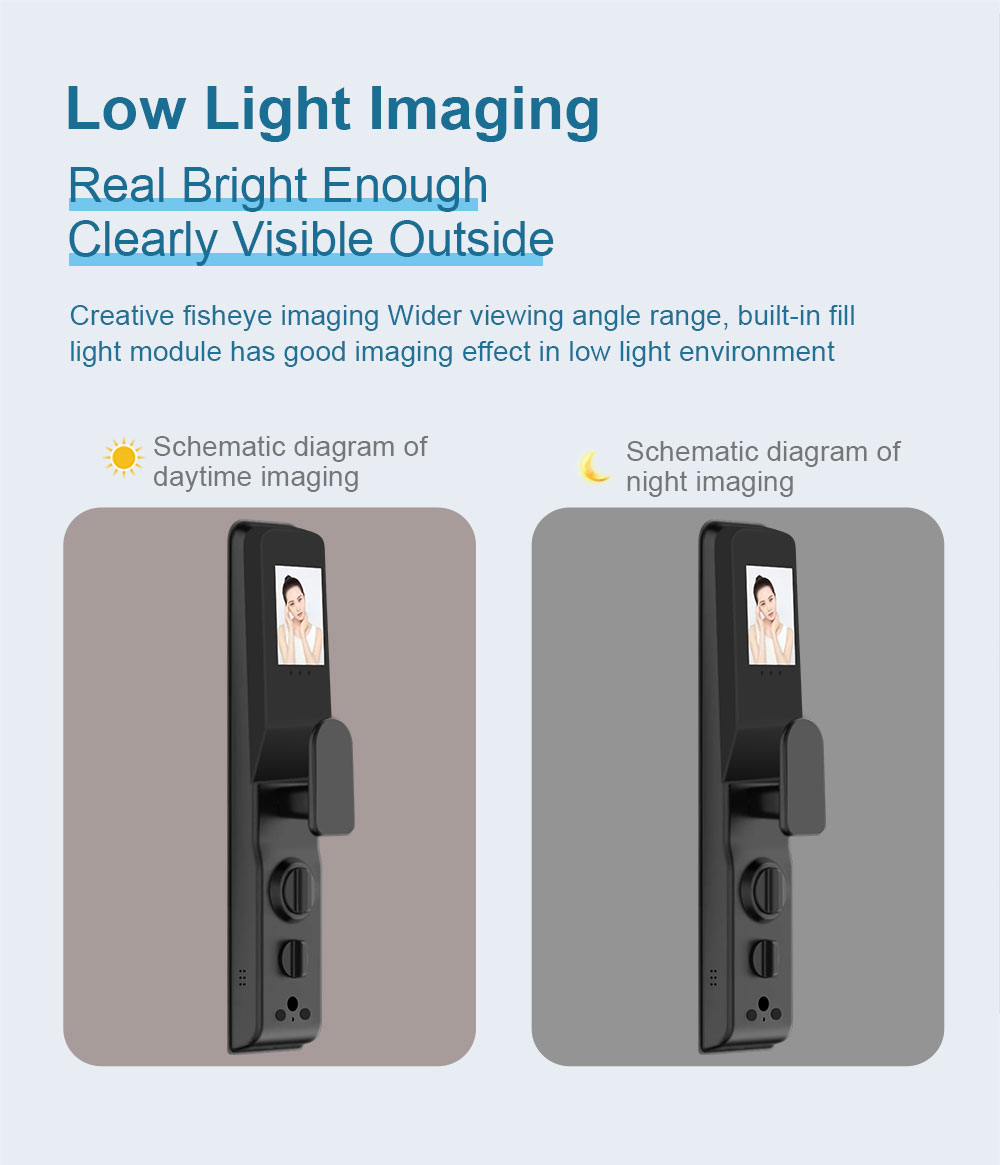 Tuya Wifi Fingerprint 3D Face  - Video Doorbell ulasan dan harga