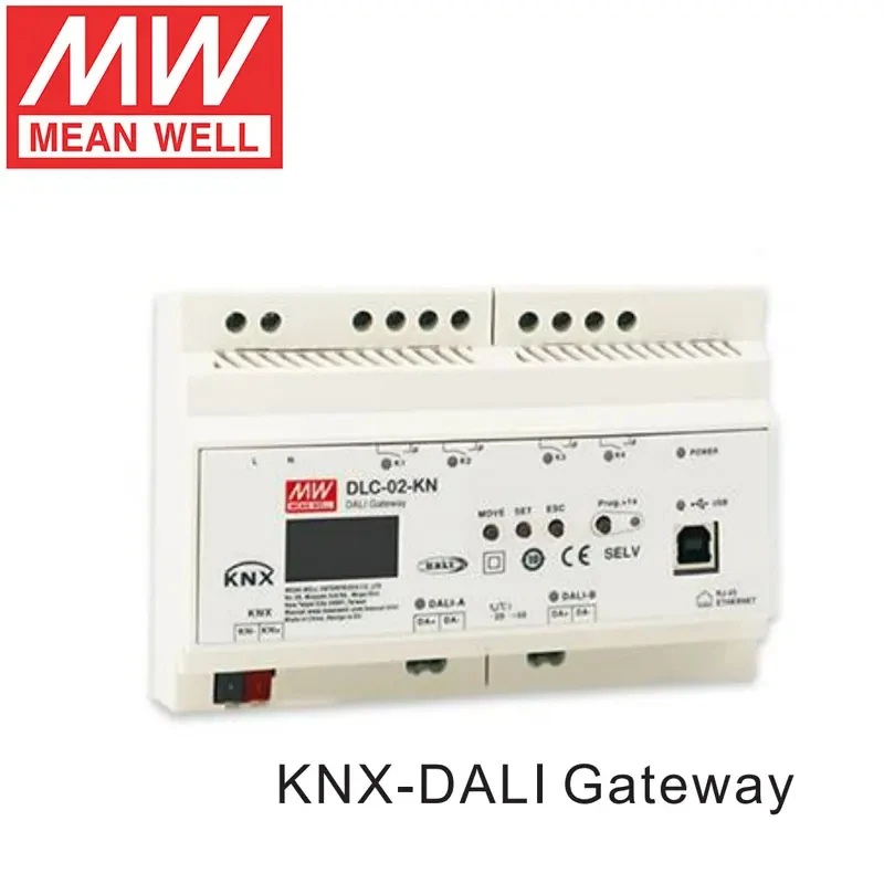 Mean Well DLC-02-KN KNX to DAL - Smart Home Knx System ulasan dan harga