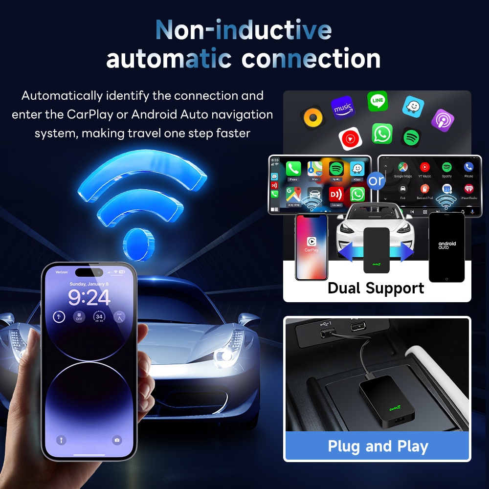 CarlinKit 5.0 Wired to Wireles - Smart Home Wiz ulasan dan harga