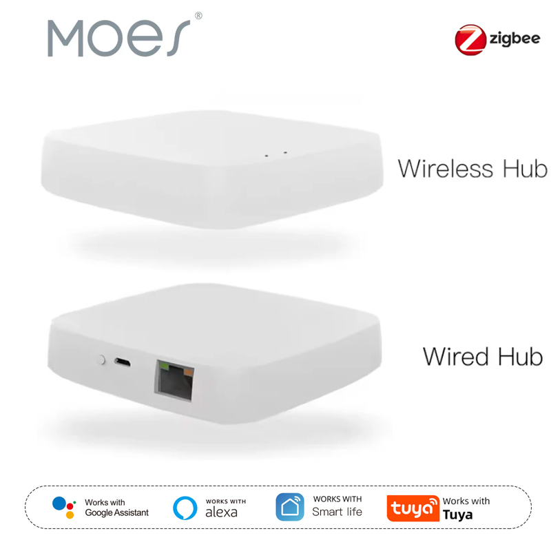 Moes Tuya ZigBee 3.0 Smart Gat - Smart Home Bridge ulasan dan harga