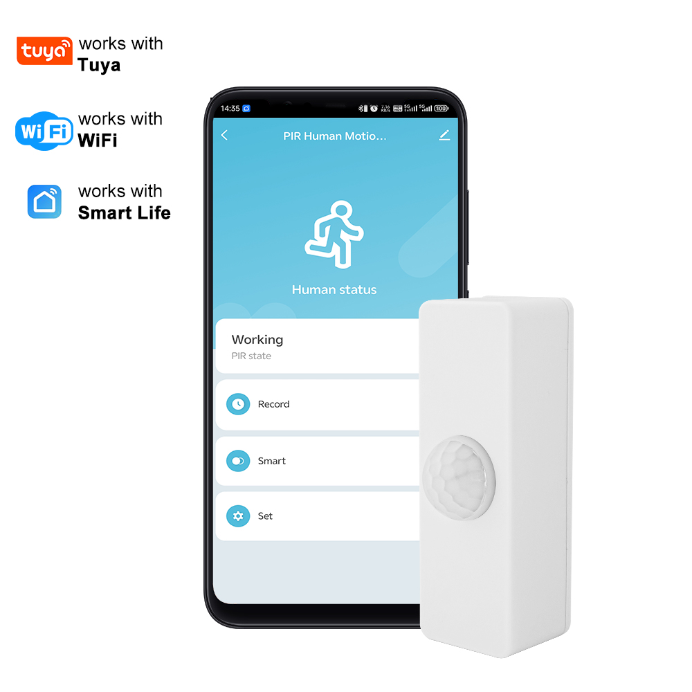 Tuya Smart PIR Motion Sensor S - Smart Home Wiz ulasan dan harga