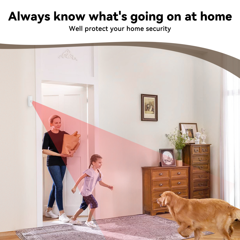 Tuya Smart PIR Motion Sensor S - Smart Home Wiz ulasan dan harga