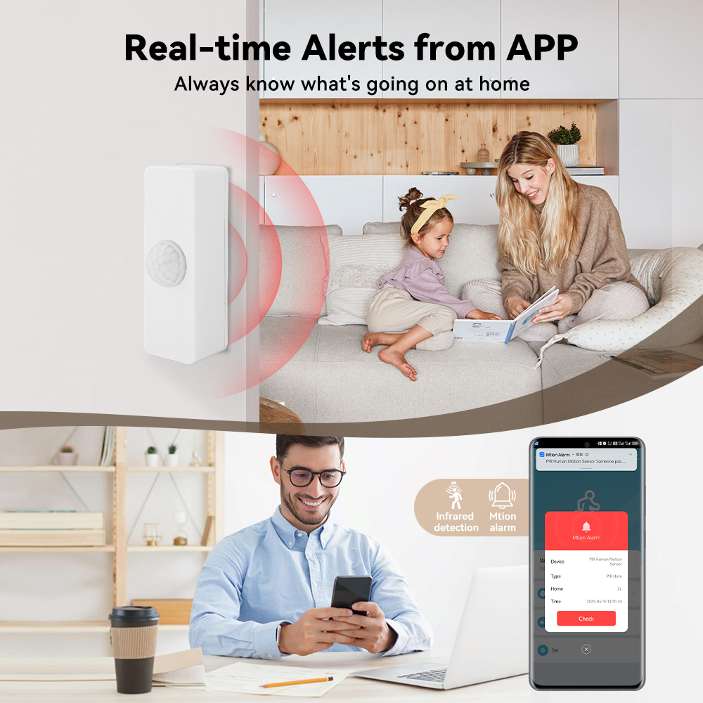 Tuya Smart PIR Motion Sensor S - Smart Home Wiz ulasan dan harga