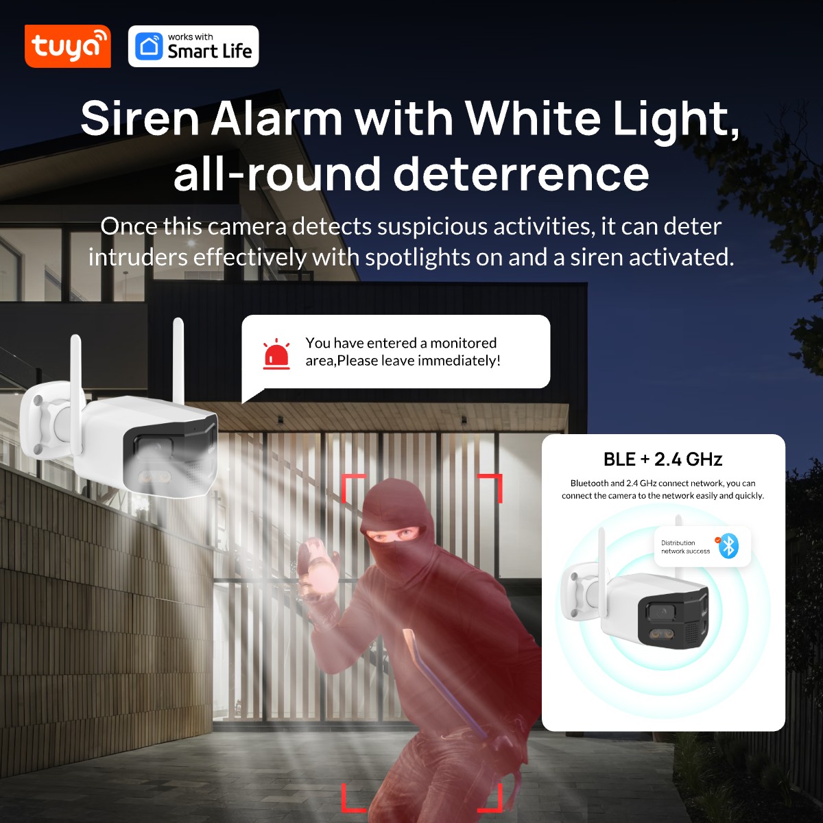 Tuya Smart 4MP 2.5K Dual-Lens  - Smart Home Camera Ezviz ulasan dan harga