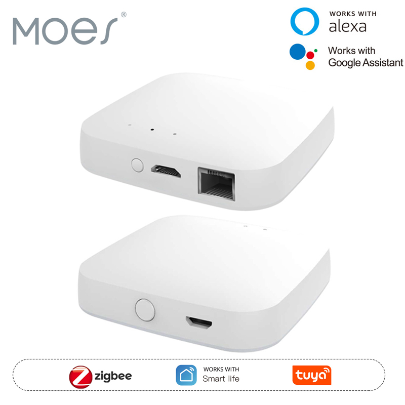 MOES Tuya ZigBee3.0 Smart Hub, - Smart Home Bridge ulasan dan harga