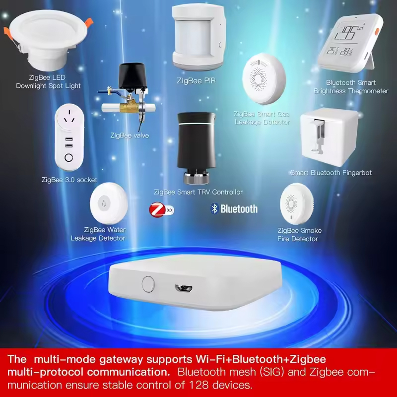 MOES Tuya ZigBee3.0 Smart Hub, - Smart Home Bridge ulasan dan harga