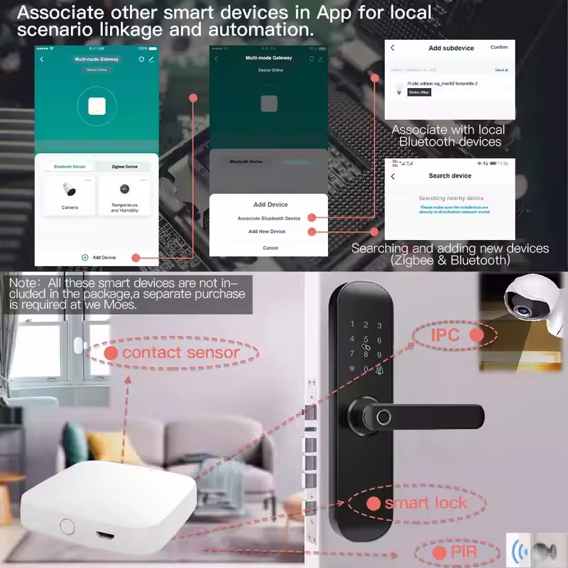 MOES Tuya ZigBee3.0 Smart Hub, - Smart Home Bridge ulasan dan harga