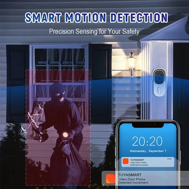 Tuya Smart Video Doorbell Two- - Video Doorbell ulasan dan harga