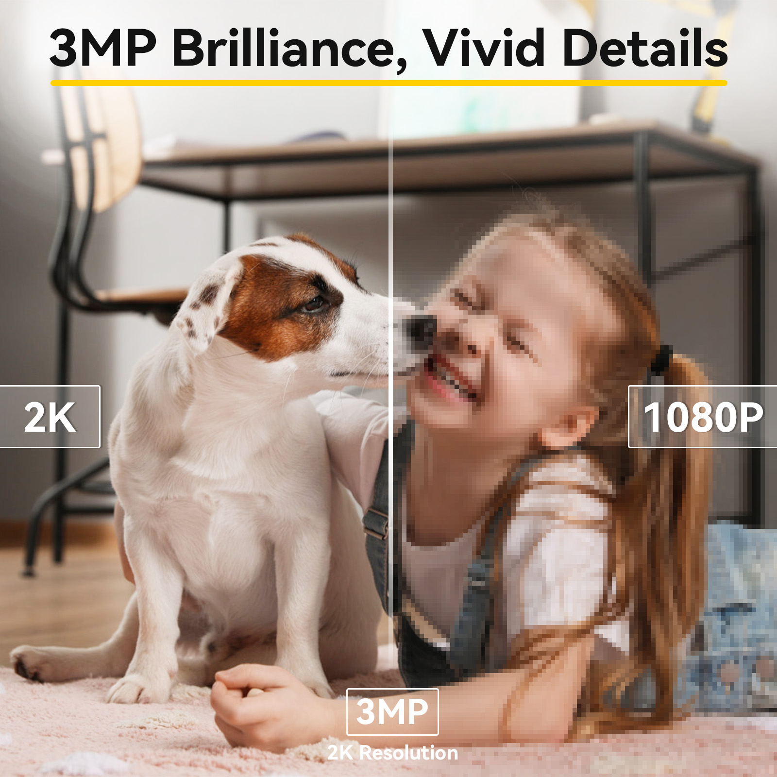 Boykeep 2K Pet Dog Camera with - Smart Home Camera Ezviz ulasan dan harga