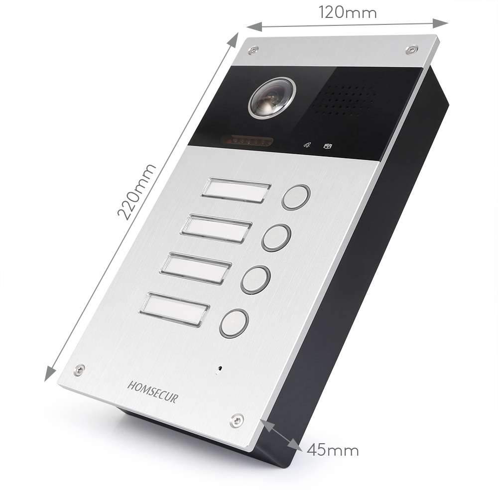 HOMSECUR 2 Wire Doorbell Camer - Video Doorbell ulasan dan harga