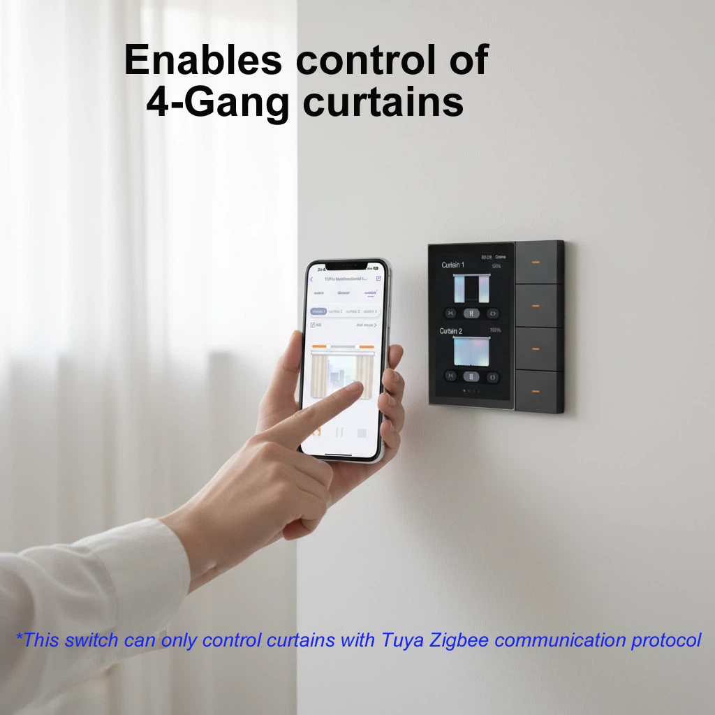 F3-pro Tuya Smart Panel ZigBee - Smart Home Security System ulasan dan harga