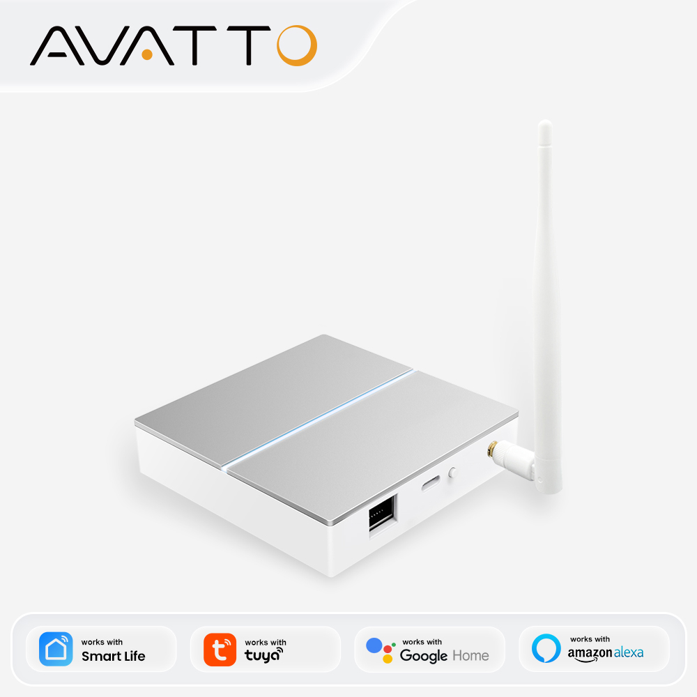 AVATTO Tuya Zigbee Smart Wired - Smart Home Bridge ulasan dan harga