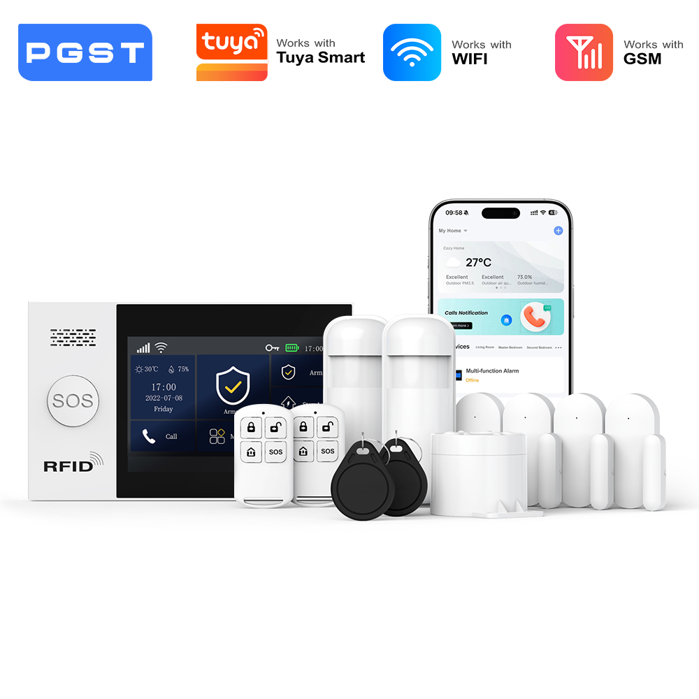 PGST 2G GSM WiFi Alarm System  - Smart Home Ecosystems ulasan dan harga