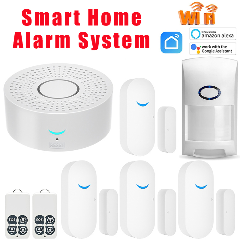 433MHz Smart Home Tuya WiFi Do - Smart Home Security System ulasan dan harga