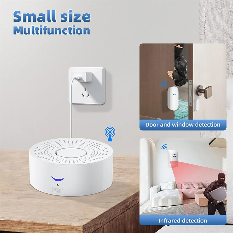 433MHz Smart Home Tuya WiFi Do - Smart Home Security System ulasan dan harga