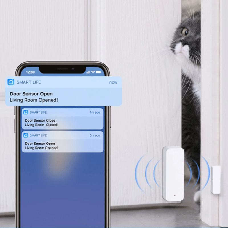 Tuya WiFi Zigbee Door Window S - Smart Home For Living ulasan dan harga
