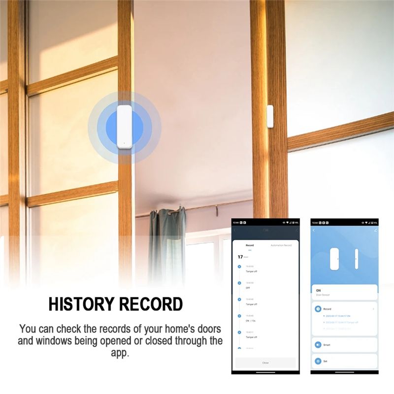 A25P Tuya Wifi Door Window Sen - Smart Home Security System ulasan dan harga