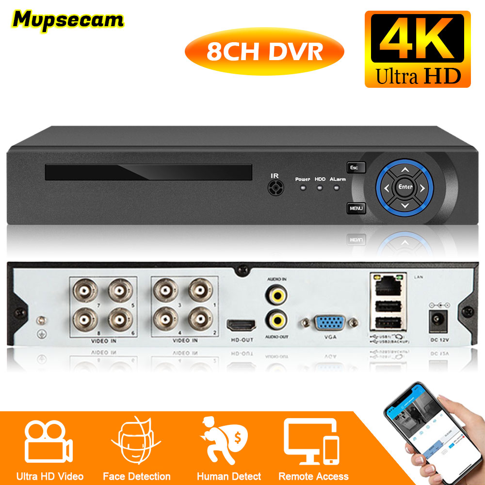 4K 8MP Security CCTV DVR Smart - Smart Home Microsoft ulasan dan harga