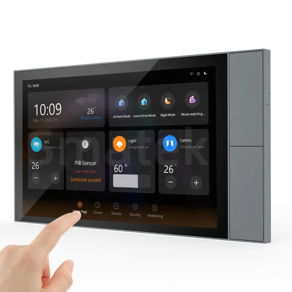 Digital Screen Touch Smart WiF - Smart Home Knx System ulasan dan harga