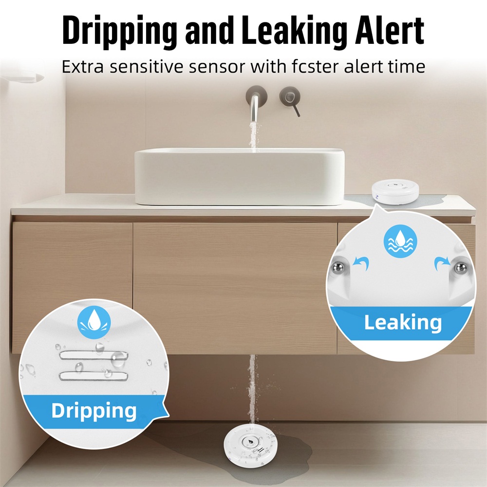 Fuers Water Leakage Detector S - Smart Home Security System ulasan dan harga
