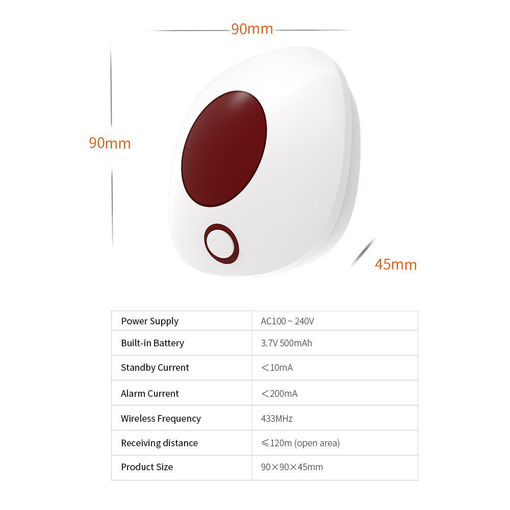 Staniot Indoor Wireless Siren  - Smart Home Security System ulasan dan harga