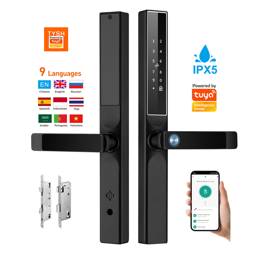 Tuya App Fingerprint Door Lock - Smart Home Wiz ulasan dan harga