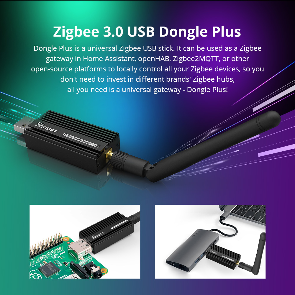 SONOFF Zigbee 3.0 USB Dongle P - Smart Home Bridge ulasan dan harga