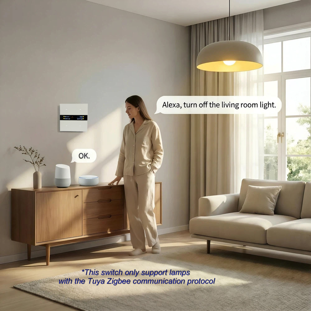 M8 Pro Zigbee Smart Switch Pan - Smart Home For Living ulasan dan harga