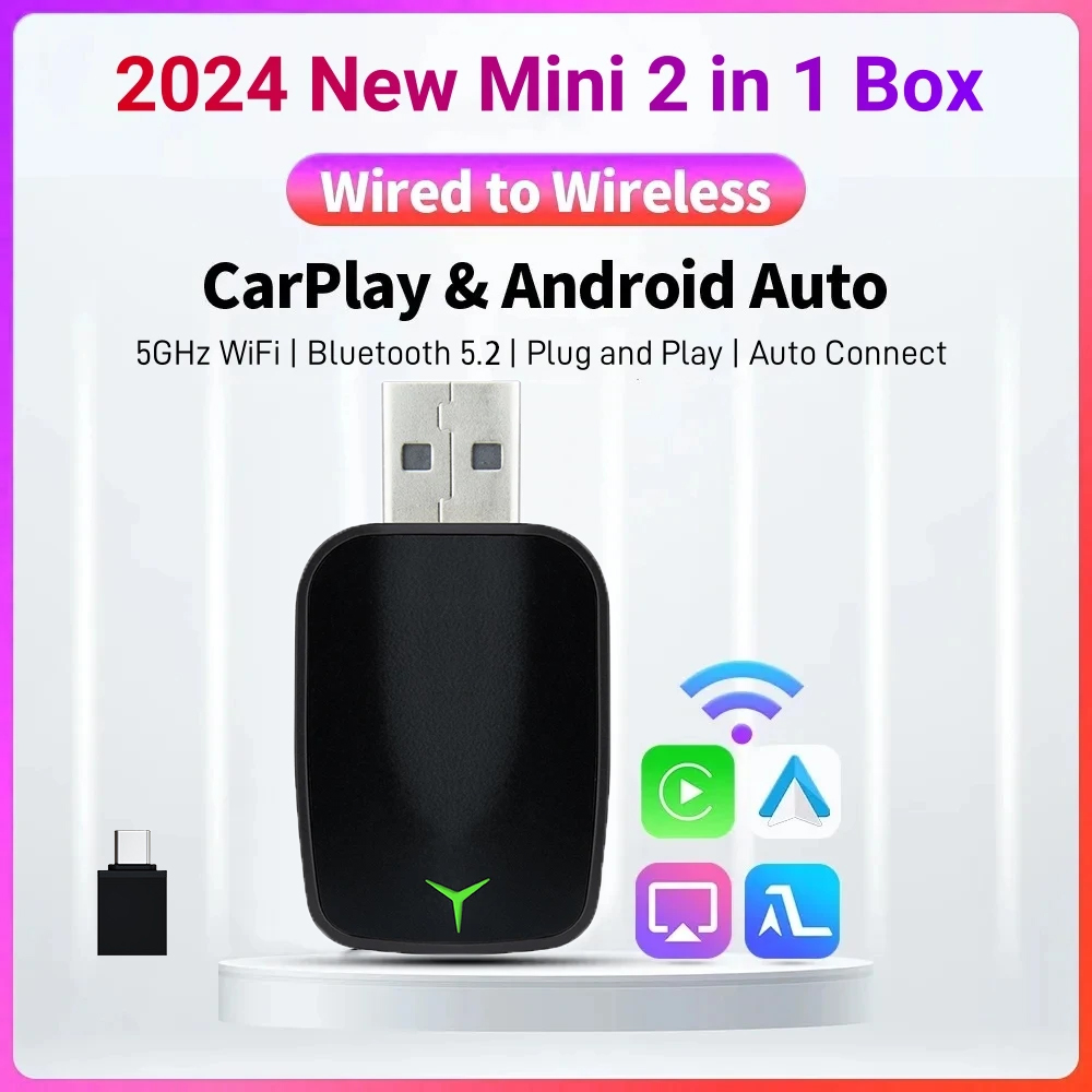 New Wired To Wireless Carplay  - Smart Home Wiz ulasan dan harga