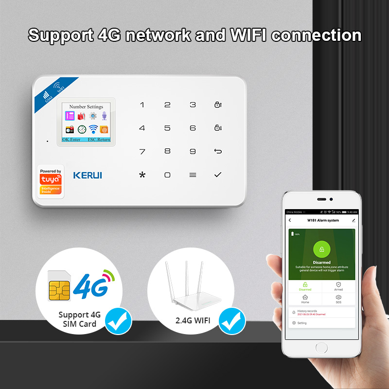 KERUI Security Alarm System Ki - Smart Home Ecosystems ulasan dan harga