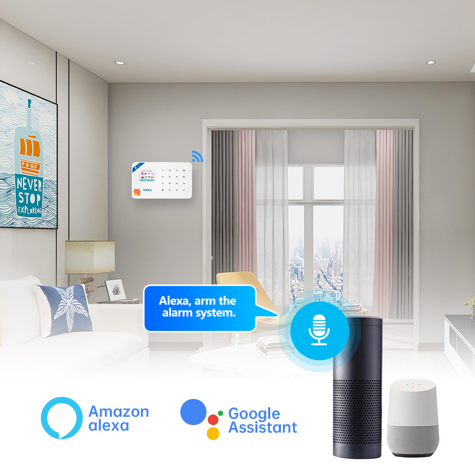 KERUI Security Alarm System Ki - Smart Home Ecosystems ulasan dan harga