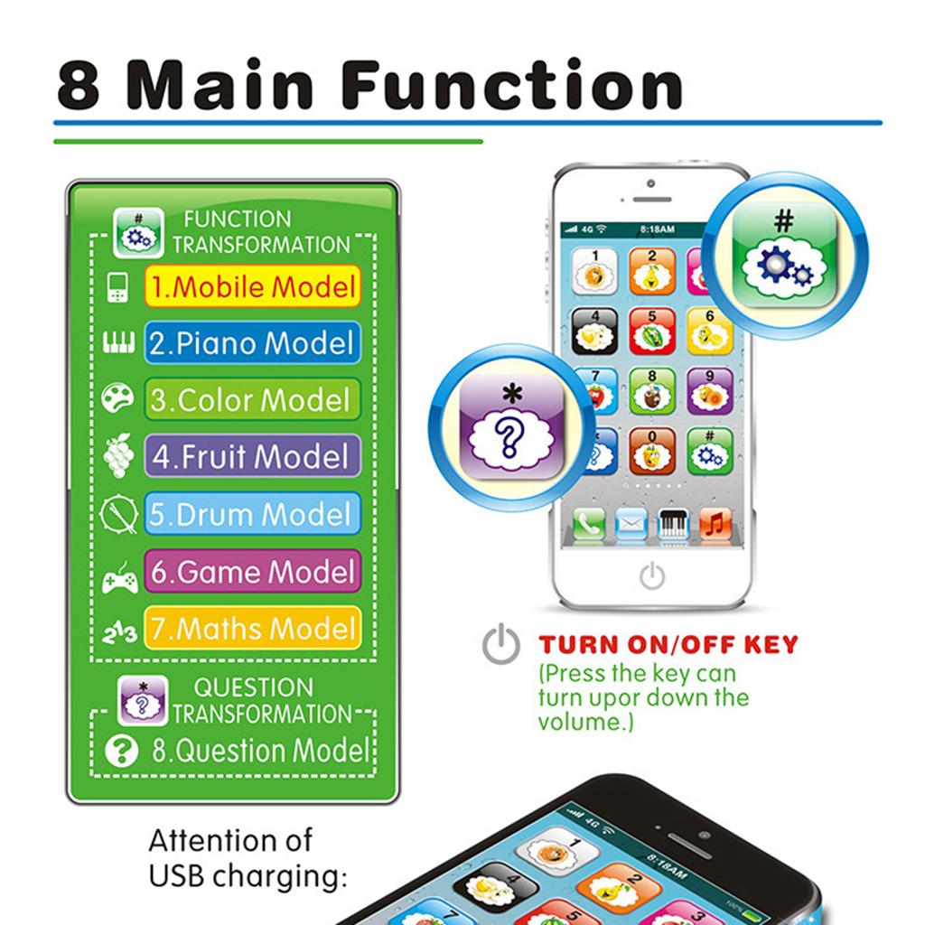Musical Phone Sound Child Educ - Smart Home Microsoft ulasan dan harga
