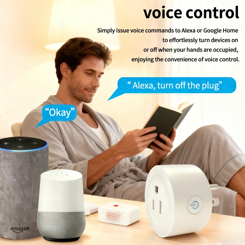 WiFi Smart Plug with Energy Mo - Smart Home Energy App ulasan dan harga