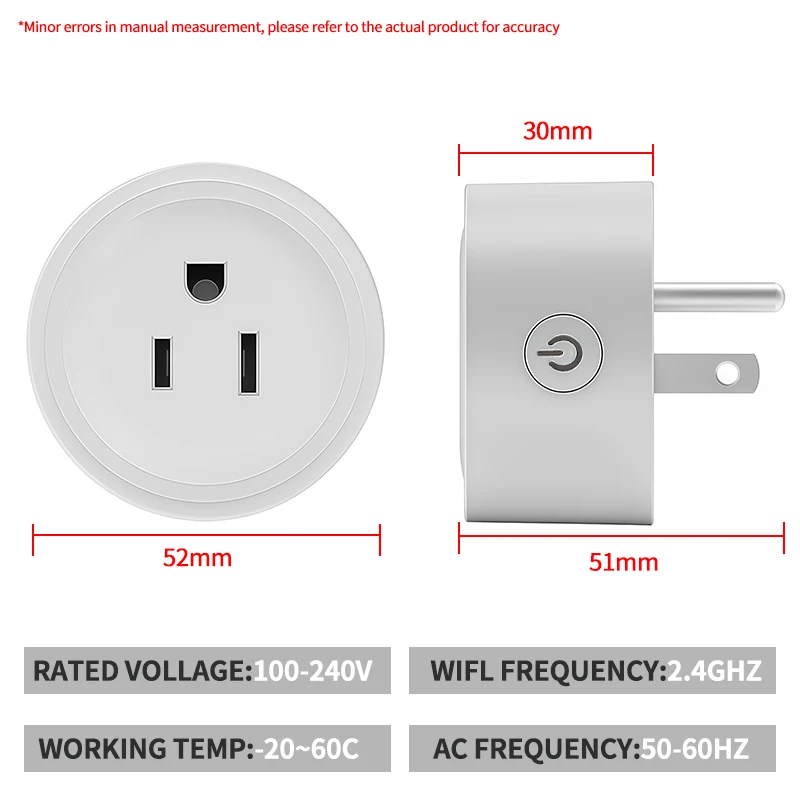 WiFi Smart Plug with Energy Mo - Smart Home Energy App ulasan dan harga
