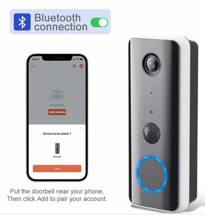 3MP 1296P Tuya APP Low Comsunp - Video Doorbell ulasan dan harga