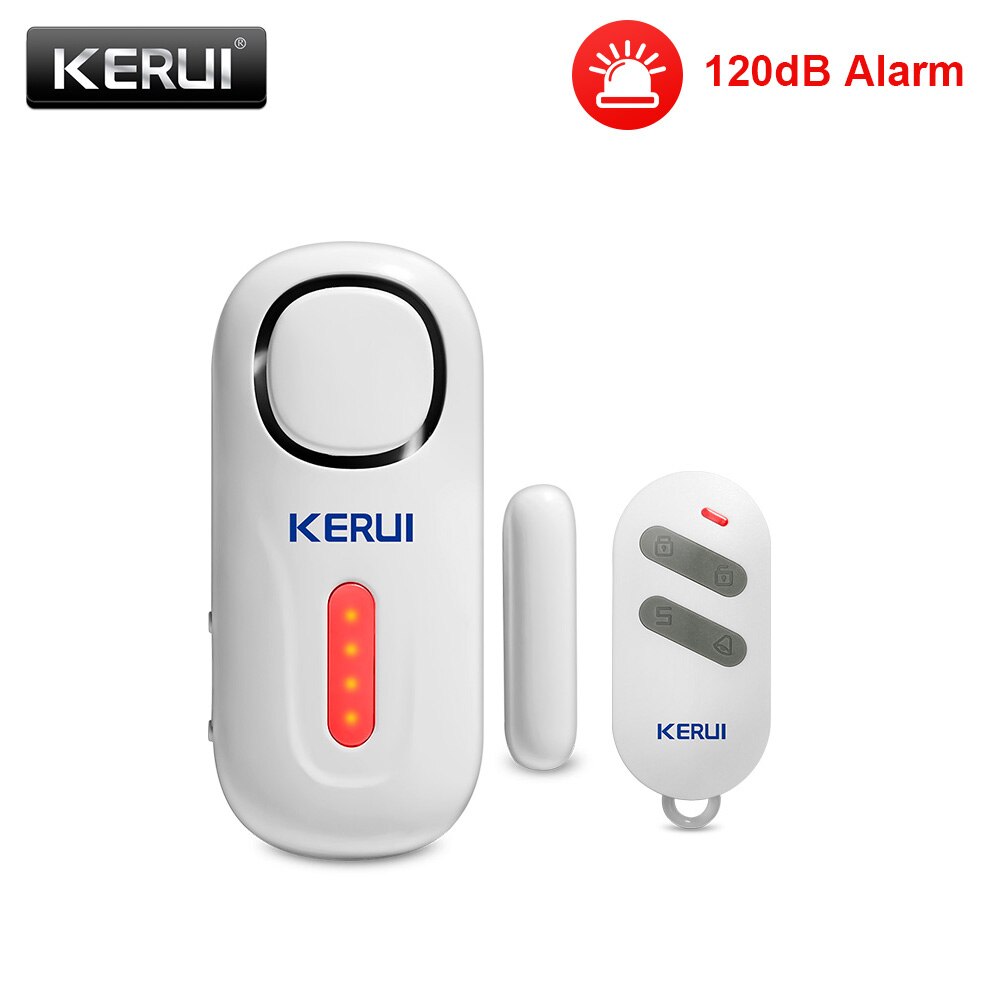 KERUI 120DB Wireless Door/Wind - Smart Home Security System ulasan dan harga