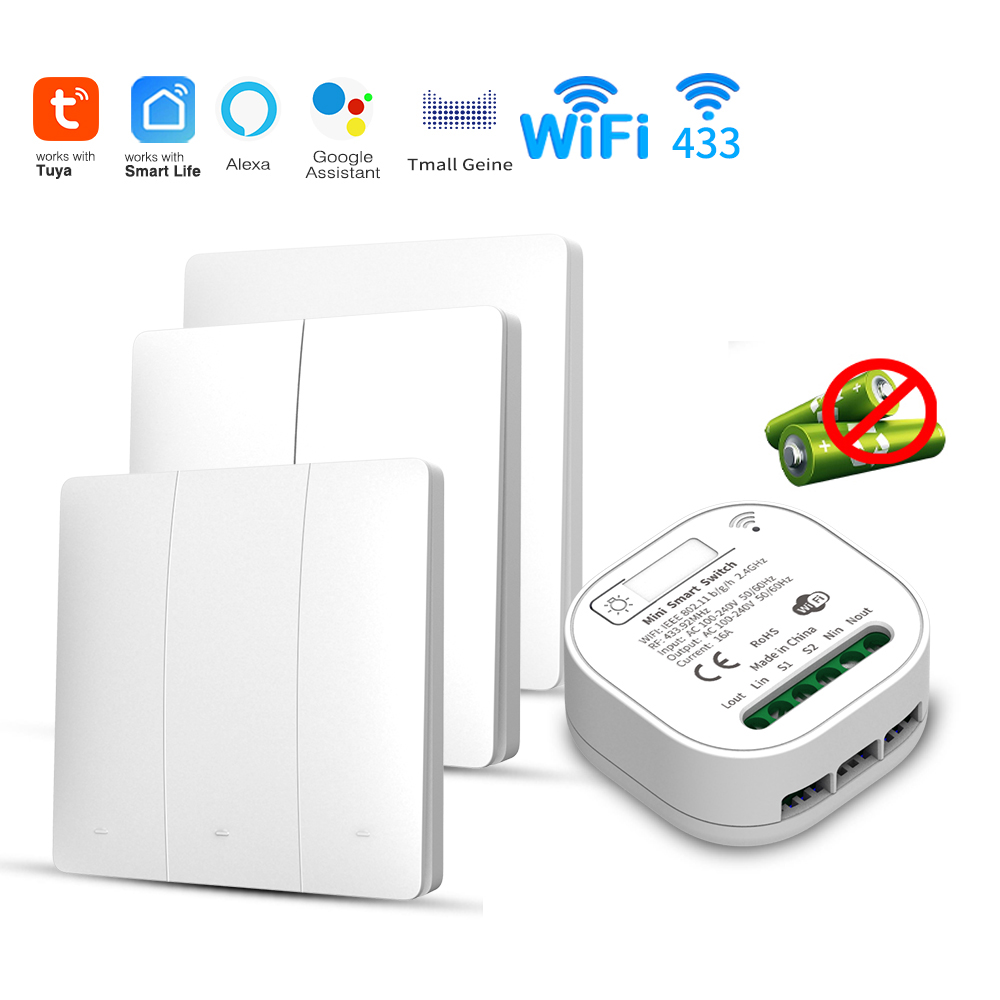 Tuya WiFi Smart Self-Powered L - Smart Home For Living ulasan dan harga